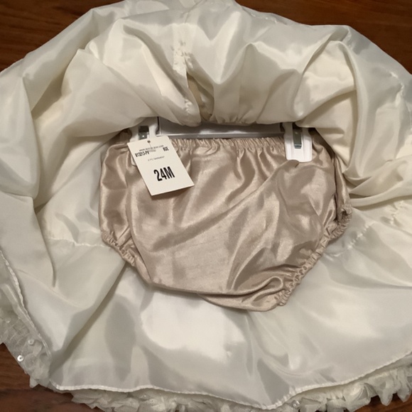 NWT Bonnie Jean Baby Girl Fancy Dress - Size 24 Months - Picture 4 of 6